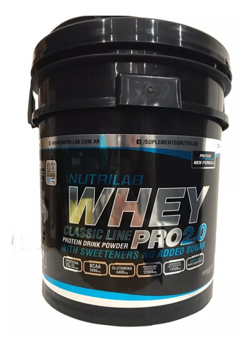 Whey Pro Nutrilab 5 Kg Suero Lacteo Premium  