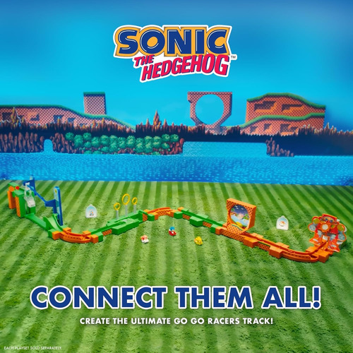 Sonic The Hedgehog Go Go Racers Playset Knuckles Adventure