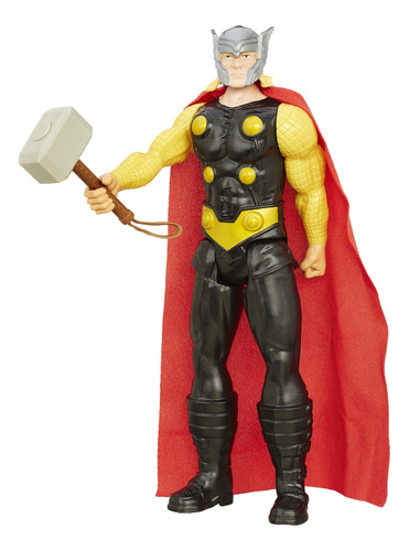 Figura De Accion De Thor, Saga Titan Heroes De Marvel