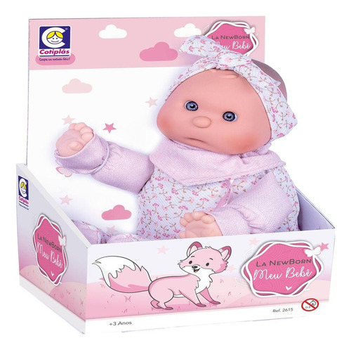 Boneca Meu Bebê La New Born - Cotiplás