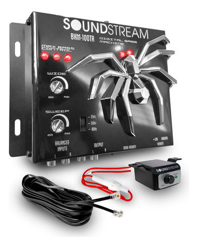 Soundstream Bmx-100tr Epicentro Restaurador De Bajos Graves