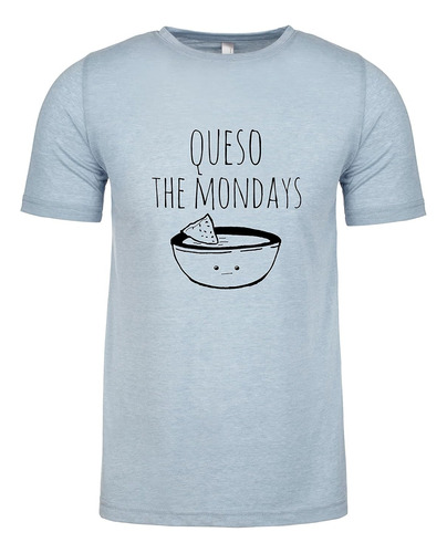  Queso Lunes, Camiseta Gráfica Hombre, Camiseta Divert...