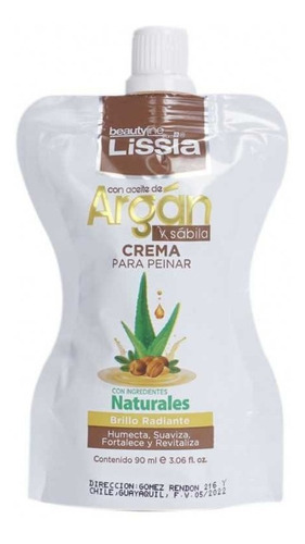 Crema Peinar Argan Sabil Lissia - mL a $44