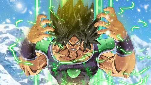 Dragon Ball Super Broly Palomera Metalica+vaso Especial