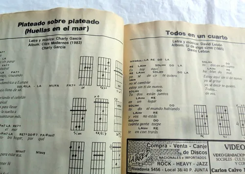Canta Rock 48 Acordes P/ Riff Soda Lebon Spinetta Charly (Usado)