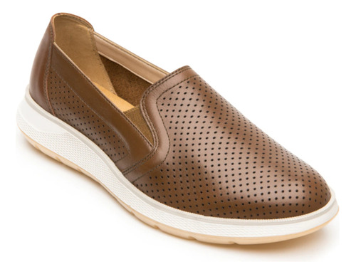 Slip On Flexi Para Mujer Estilo 119302 Tan