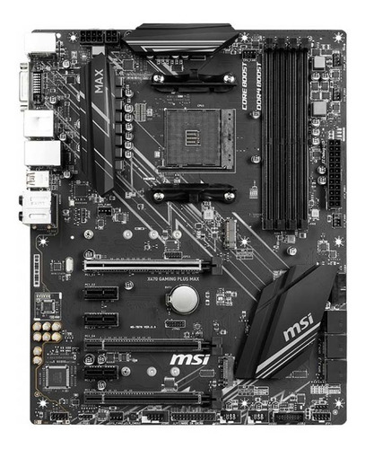 Board - Msi X470 Gaming Plus Max - Amd Ryzen