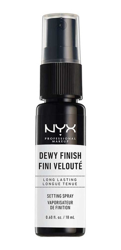 Fijador Spray Mini Dewy Finish Nyx - mL a $2389