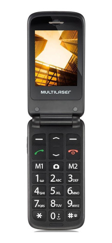 Celular Multilaser Flip Vita, Câmera, Rádio, Mp3, Lanterna