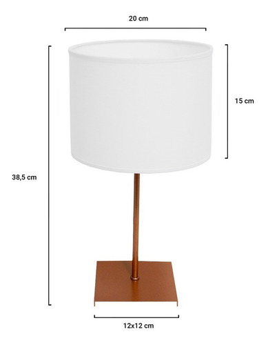 Imagen 2 de 10 de Lampara Mesa Luz Veladores Moderno Dormitorio Habitacion Ser