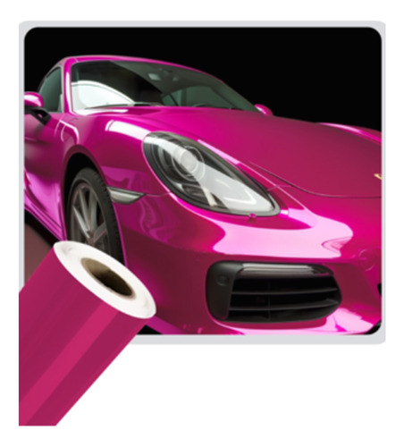Vinil Para Wrapping Car True Passion Pink Glossy 1m X 1.52m