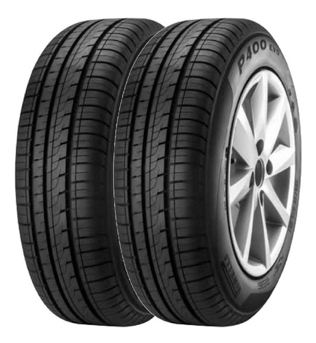 Imagen 1 de 2 de Combo X2 Neumaticos Pirelli 175/70r14 P400ev 84t,