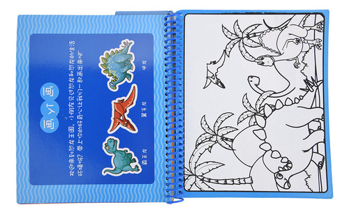 Libro De Pintura De Agua, Bolígrafo Portátil Para Colorear,