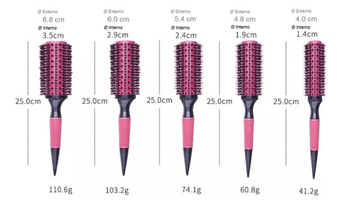 Hot Sale Pala Para Cabello Con Cerdas De Cerdo De Nylon
