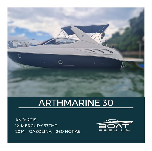 Arthmarine 30 , 2015, 1x Mercury 377hp - Bayliner - Magnum -