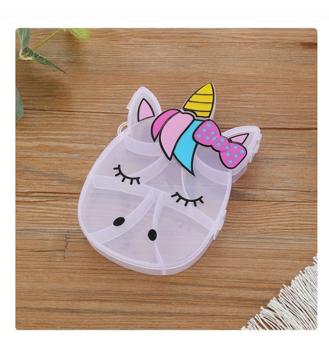 Caja Joyero Unicornio Transparente