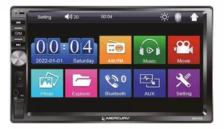 Pantalla Tactil 2 Din iPhone Android Mirror Gps Aux Usb