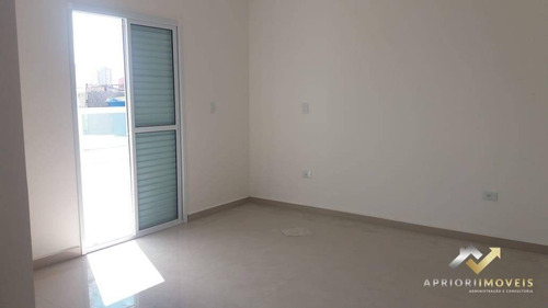 Cobertura À Venda, 88 M² Por R$ 380.000,00 - Vila Santa Teresa - Santo André/sp - Co0468