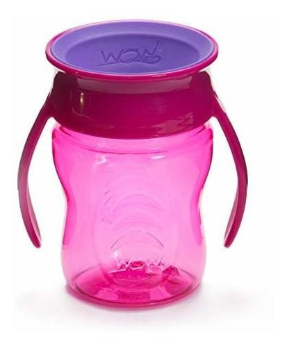 Wow Cup For Baby 360 Trainer Sippy Cup, Rosa, 7 Oz / 207 Ml