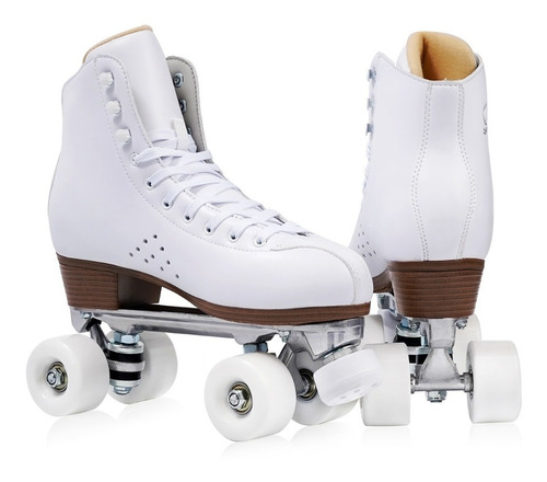 Imagen 7 de 10 de Patines Artistico Profesionales Saltos Giros 58 Mm Silicona