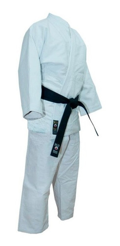 Imagen 1 de 9 de Judo Mediano Shiai Blanco 4 A 8 Aikido Judogi Uniforme Traje
