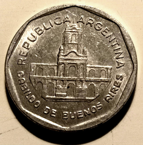 Moneda Antigua Argentina 1 Austral - 1989 (Usado)