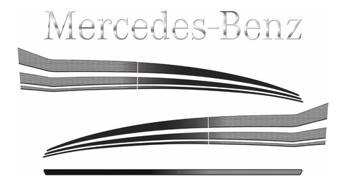 Kit Caminhão Adesivo Axor Mercedes Benz Completo