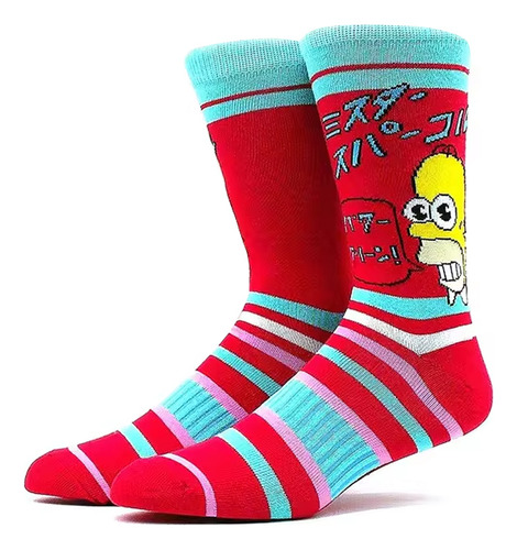 Calcetines Los Simpson Homero Mr Chispa Anime Japon