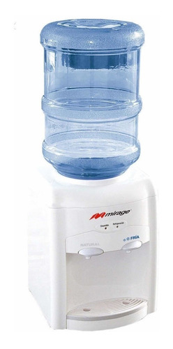 Dispensador de agua Mirage Disx 05 20L blanco/gris 127V