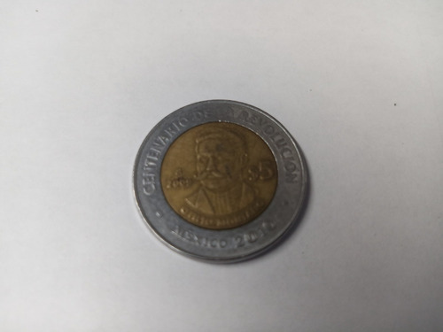 Moneda De 5 Pesos Otilio Montaño