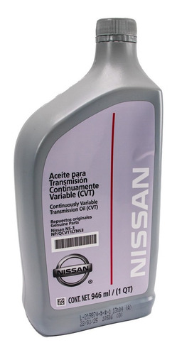 Aceite Original Nissan Kicks Transmisión Automática Cvt