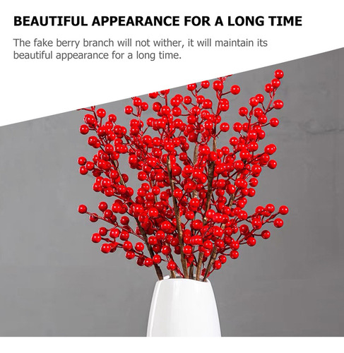 V Centros De Mesa Navideños, Guarnición De Frutos Rojos, 20