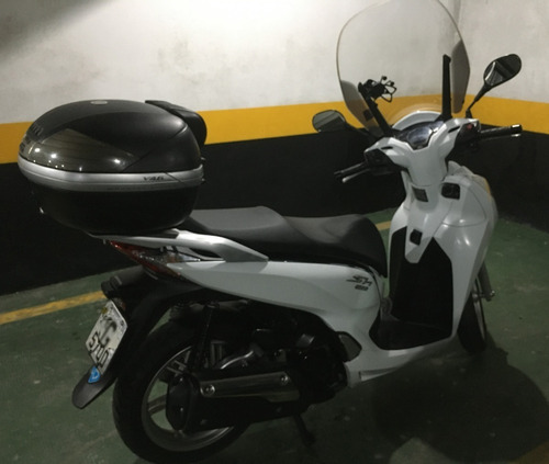 Imagem 5 de 25 de Honda Sh300i 2016 Branco Perolado Em Excelente Estado