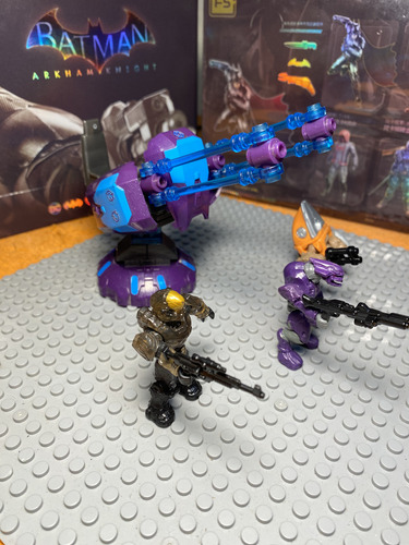 Megabloks Mega Construx Halo Moto Vs Torreta (1) (Usado)