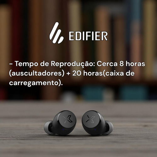 Fone De Ouvido Bluetooth Edifier X3s - Black
