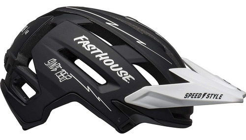 Casco de ciclismo Bell Super Air Spherical Fasthouse, color negro, tamaño 55-59 cm