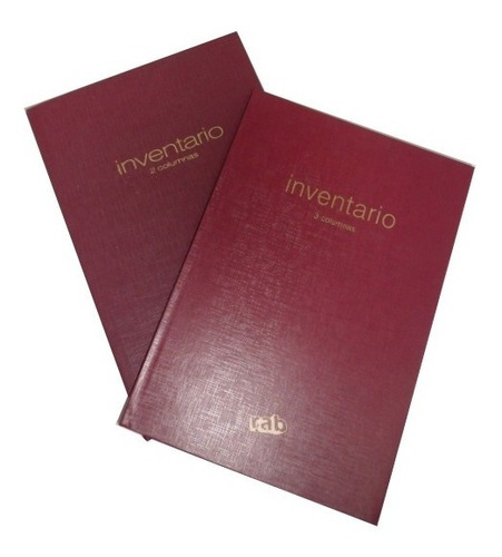 Libro Inventario Rab Tapa Dura 2 Manos 2 Columnas ( 2227 )