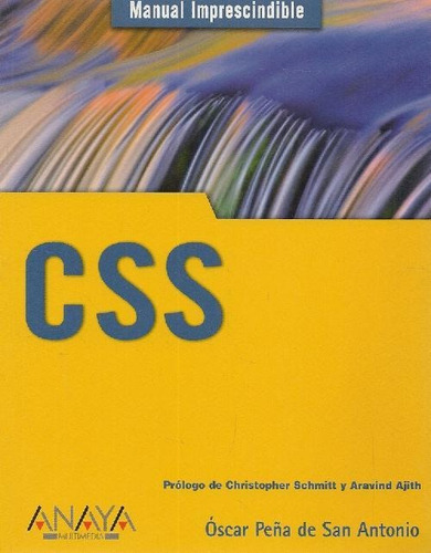 Libro Css Manual Imprescindible De Oscar Peña De San Antonio