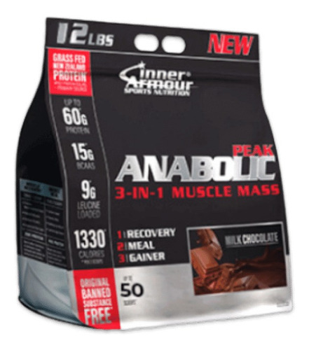 Ganador De Masa -  Anabolic Peak Milk Chocolate 12lb