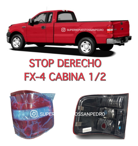 Stop Der Fx4 1/2 Cabina Cajon Vaquero Original