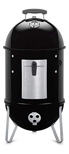 Weber 711001 Smokey Mountain Cooker Fumador De Carbón De 14 