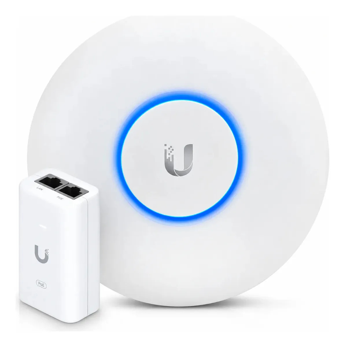 Wifi Access Point Ubiquiti U6+ Unifi + Fonte Poe