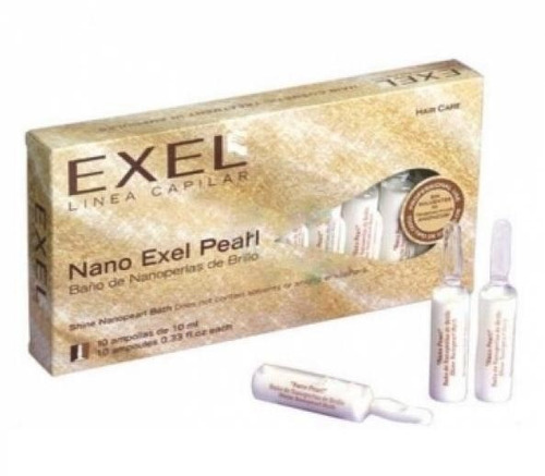 Nano Pearl Exel Ampollas De Nutricion Y Brillo Capilar X 10