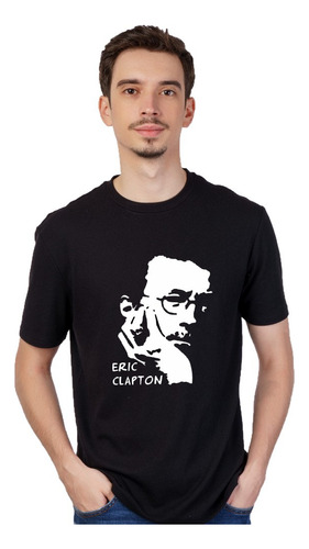 Eric Clapton - Remera Manga Corta Unisex - Ec_01