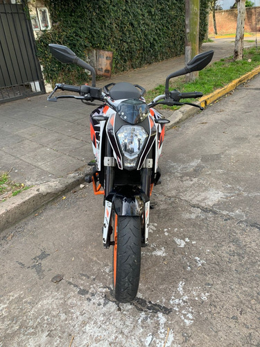 Ktm Duke390 Con Protección Motor, Sliders Y Spools
