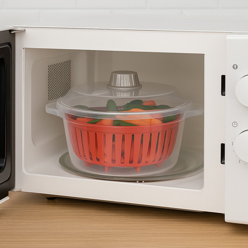 Legumix - Panela Para Cozimento À Vapor 2,6 L Cor Transparente