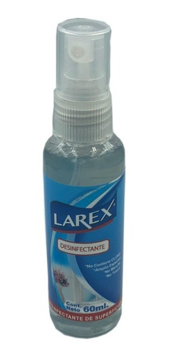 Sanitizante Larex Portátil 60 Ml Cofepris