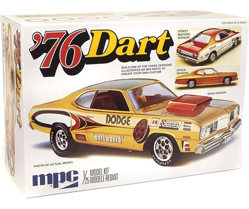 Mpc 1976 Dodge Dart Sport 1:25 Kit De Modelo A Escala