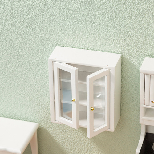 Modelo De Armario En Miniatura De Madera Para Adornar Una Ca