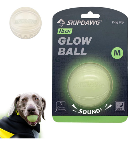 Skipdawg Pelota Interactiva Para Perros Chirriantes, Pelota 